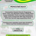 Pengumuman Aplikasi Apam Manis