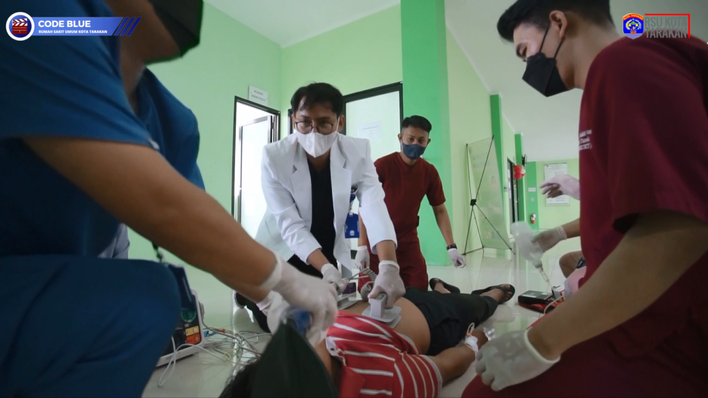 SIMULASI CODE BLUE RUMAH SAKIT UMUM KOTA TARAKAN