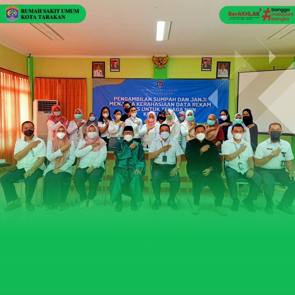 Pengambilan Sumpah dan Janji Tenaga Non Kesehatan