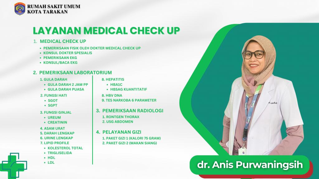 LAYANAN MEDICAL CHECK UP