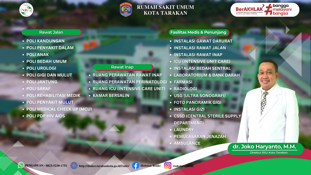 Jenis Layanan Rumah Sakit Umum Kota Tarakan