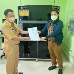 Penandatanganan Naskah Perjanjian Kerjasama antara Dinas Keehatan Provinsi Kalimantan Utara dan RSU Kota Tarakan tentang Rujukan pemeriksaan Viral Load