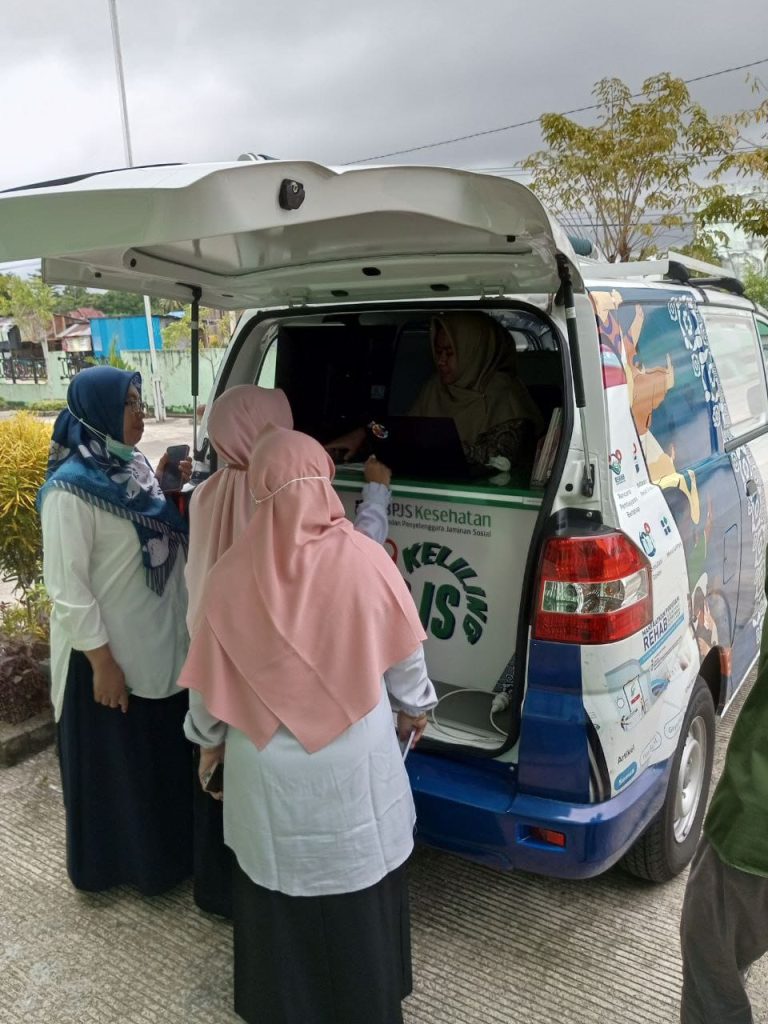 KEGIATAN BPJS KELILING DI HALAMAN RSU KOTA TARAKAN
