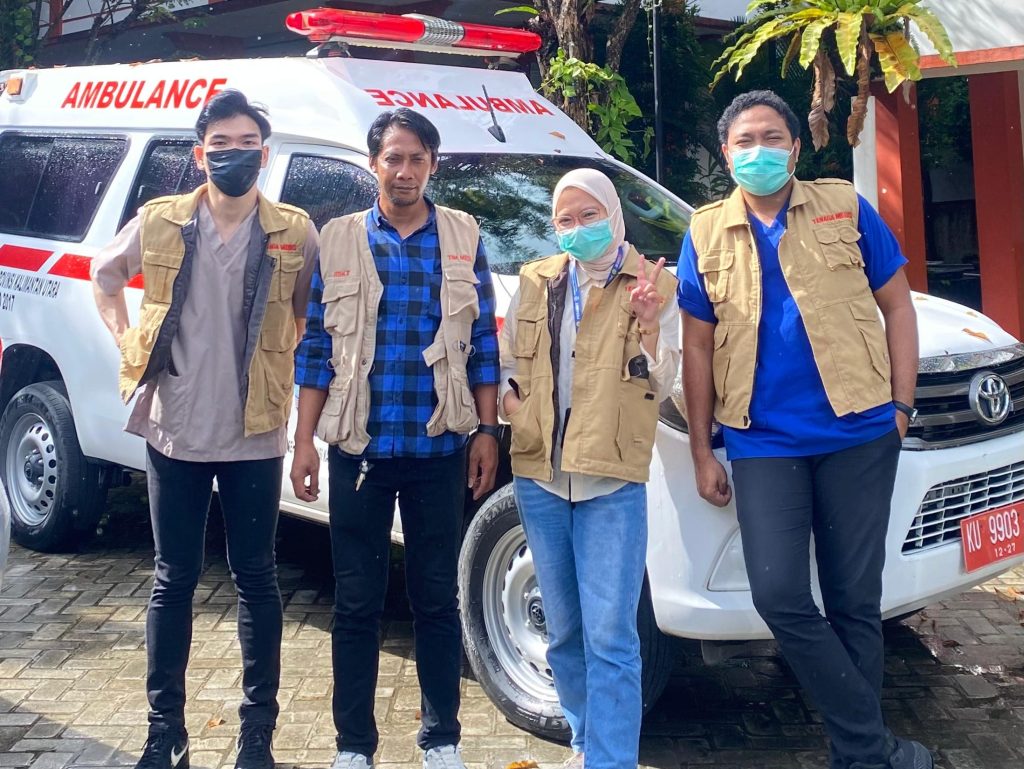 Tim Medis RSU Kota Tarakan dalam kegiatan Seleksi Olimpiade Olahraga Siswa Nasional (O2SN)